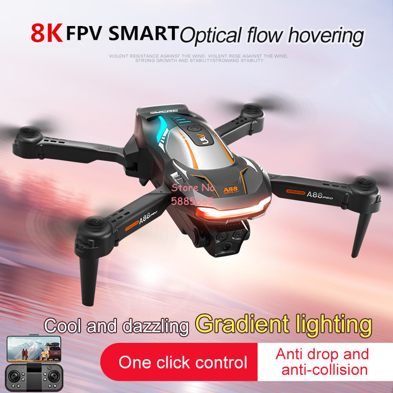 Photography Lighting Case - Dron RC 8K z pozycjonowaniem poprzez