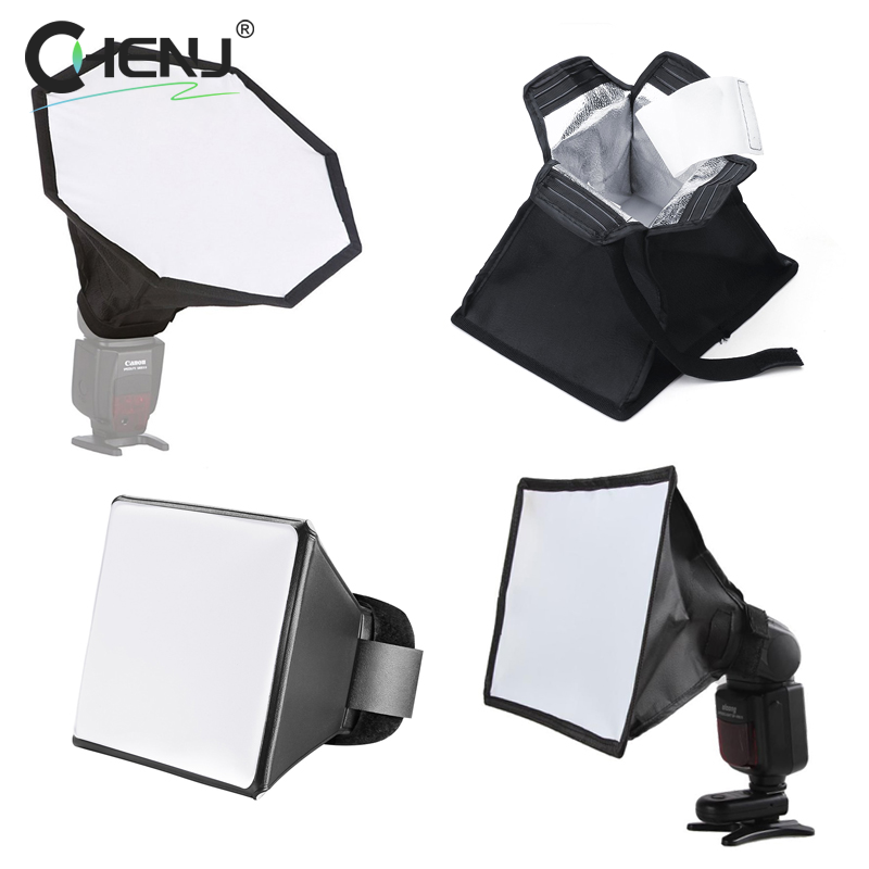 Photography Lighting Case - 1 szt. Składany dyfuzor lampy błyskowej