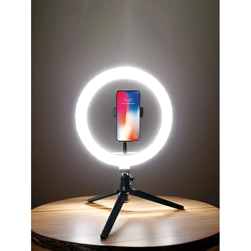 Photography Lighting Rgb - Desiontal 26cm Ring Light z Statywem,