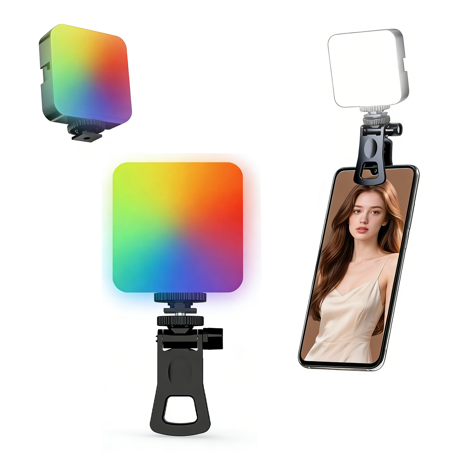 Photography Lighting Rgb - Lampa kieszonkowa RGB do fotografii plenerowej,