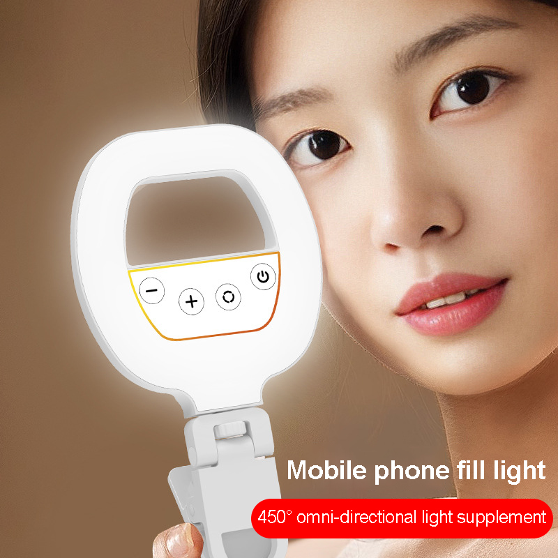 Photography Mobile Lighting - Akumulatorowa lampa LED, mobilna lampa pierścieniowa
