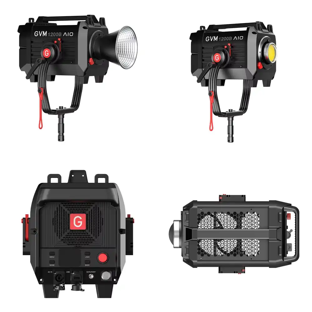 Photography Of Lighting - GVM SD1200B AIO 1200W Fotograficzna Lampa