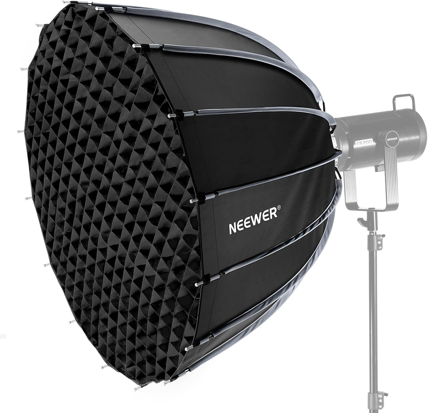 Photography Lighting Diffuser - Softbox paraboliczny z mocowaniem Bowens, zestaw
