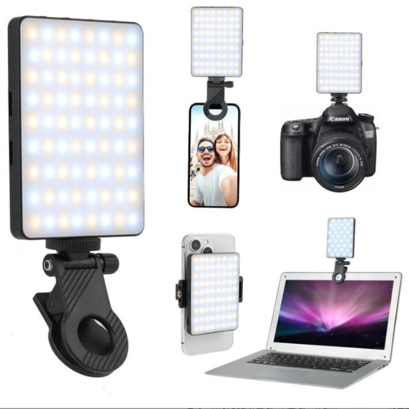 Photography Lighting Spotlight - 1 szt. Akumulatorowa lampa LED do