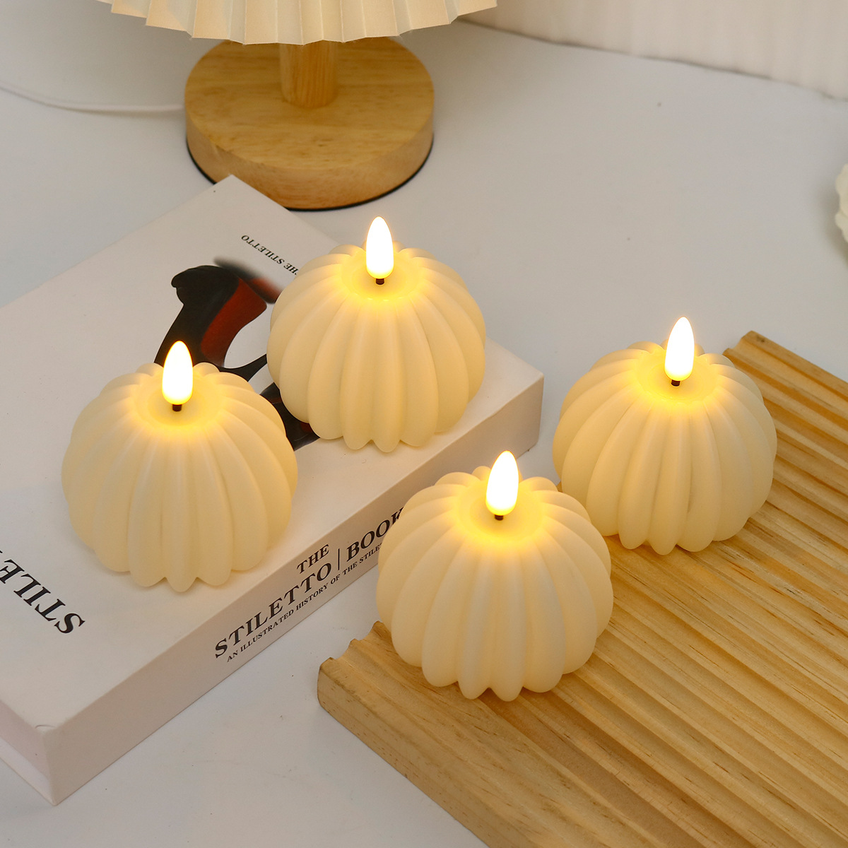 Świeca LED w kształcie kostki  – Photography Of Lighting recenzja i cena