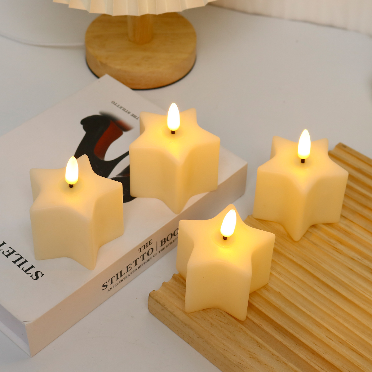 Świeca LED w kształcie kostki  – Photography Of Lighting recenzja i cena