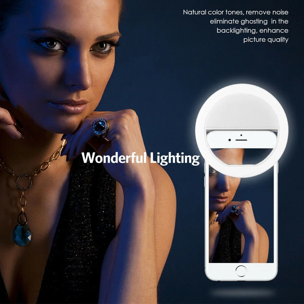 LED Lampa do Selfie z Ładowani – Photography Of Lighting recenzja i cena