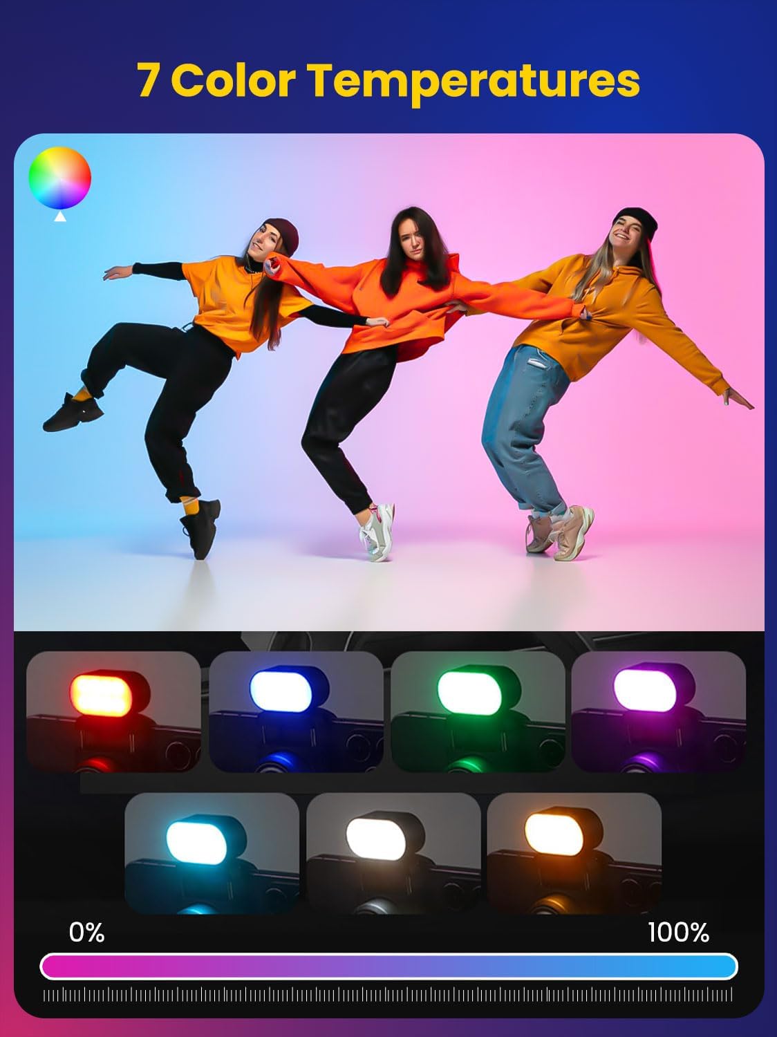 AOCHUAN Mini RGB Magnetyczna L – Photography Lighting Rgb recenzja i cena