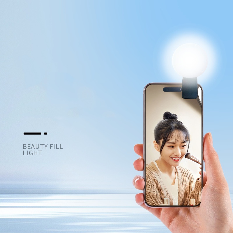 Mini Okrągła Lampa Selfie LED, – Photography Lighting Spotlight recenzja i cena