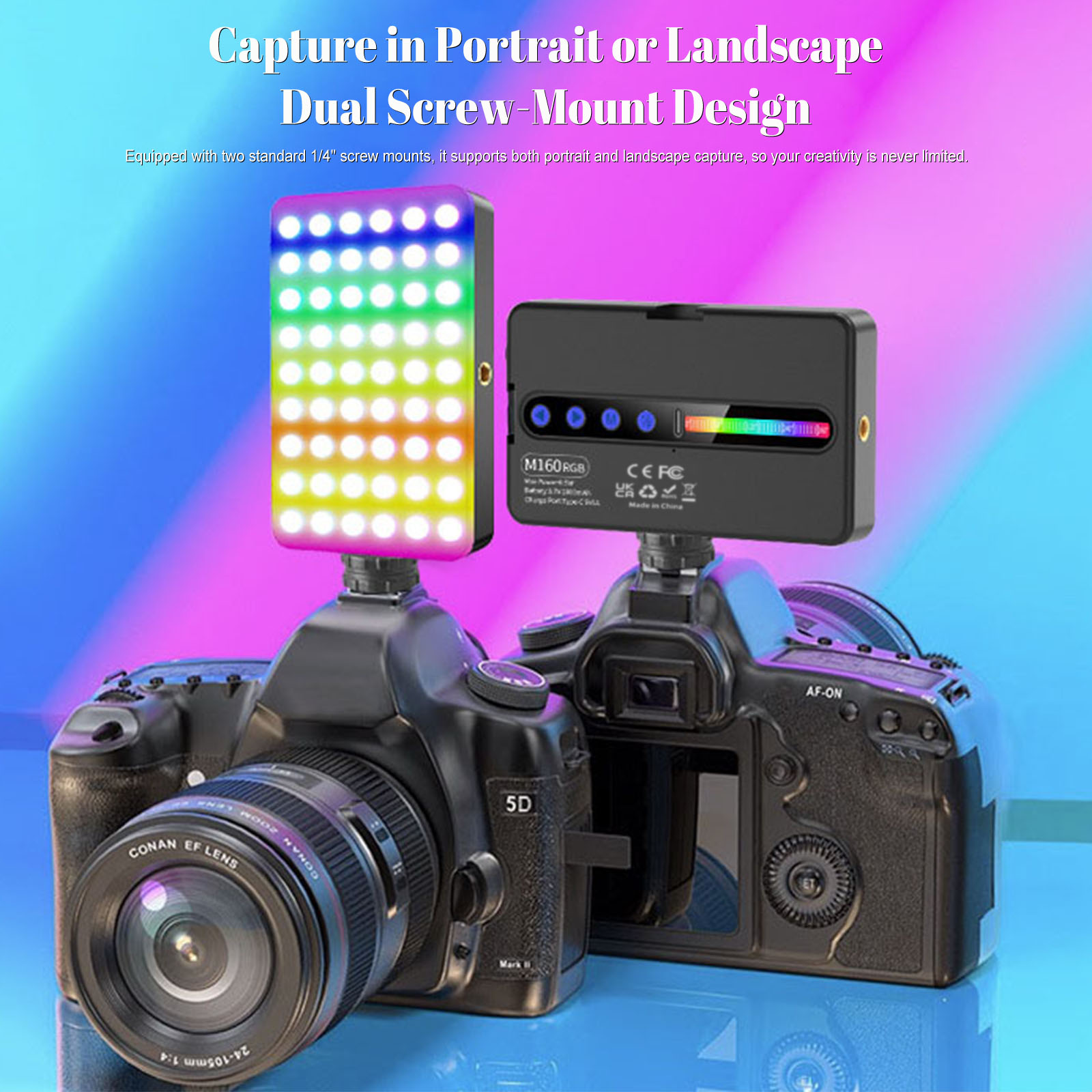 Lampa wideo LED RGB 6,5W 2700K – Photography Lighting Rgb recenzja i cena