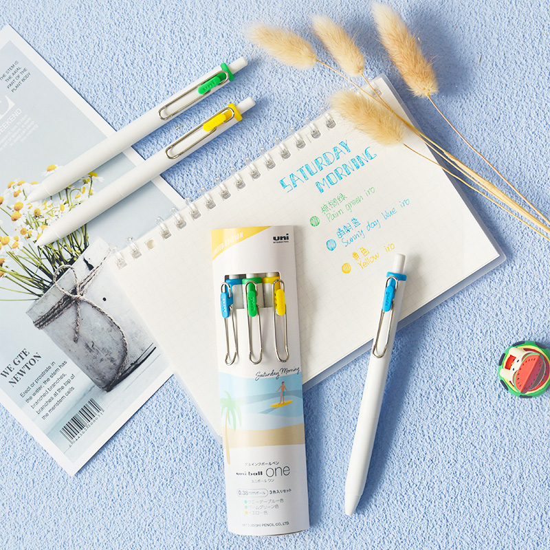 Uni-ball One Gel Pen Limited S – Coloured Gel Set recenzja i cena