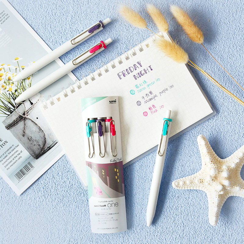 Uni-ball One Gel Pen Limited S – Coloured Gel Set recenzja i cena