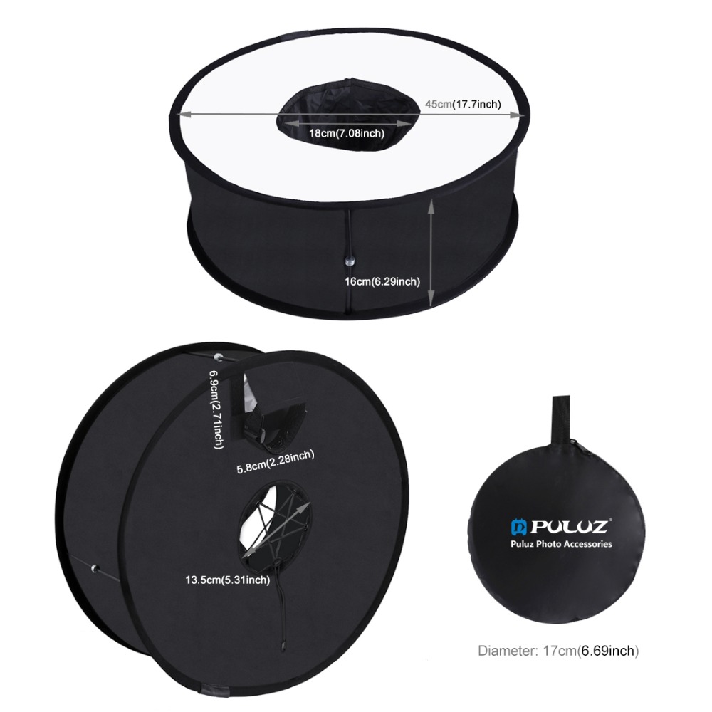 Softbox pierścieniowy 45 cm do – Photography Lighting Case recenzja i cena