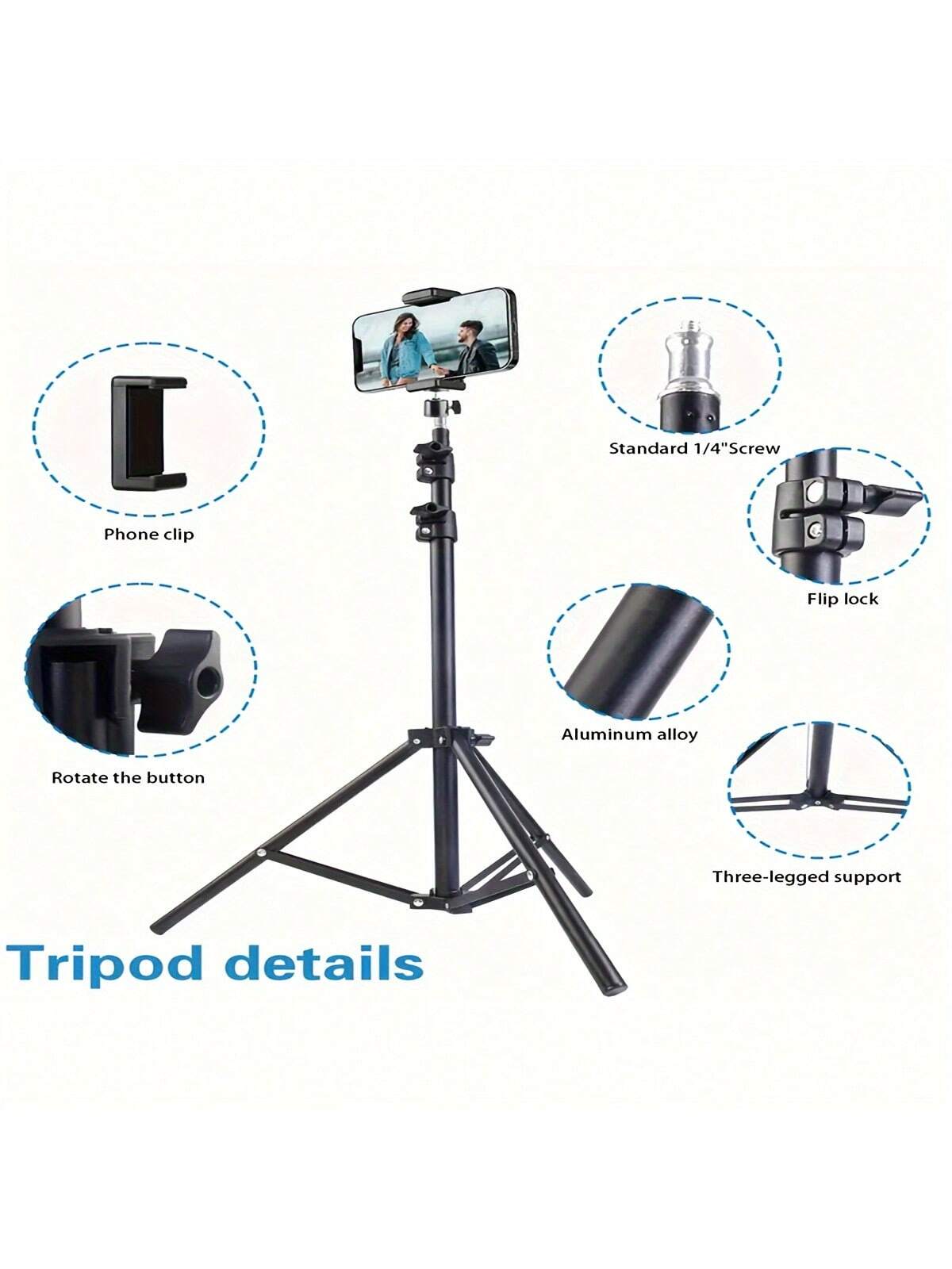1 szt. 43,31 cala stojący stat – Photography Mobile Lighting recenzja i cena