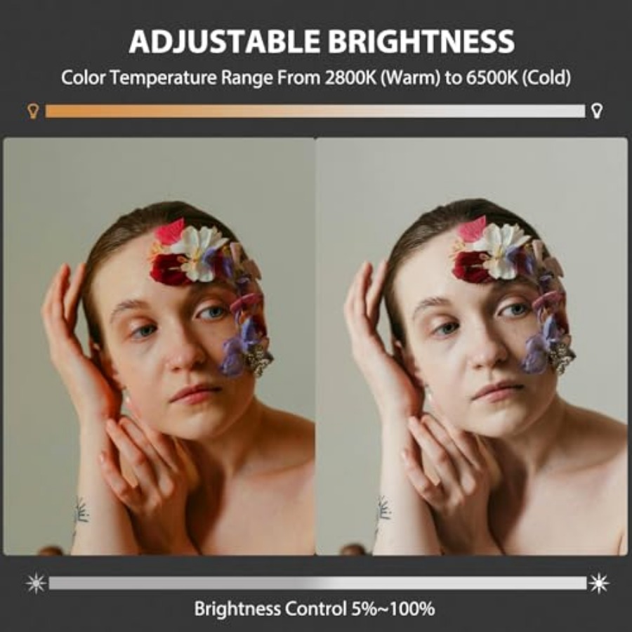 Przenośna lampa wideo LED COB  – Photography Lighting Spotlight recenzja i cena