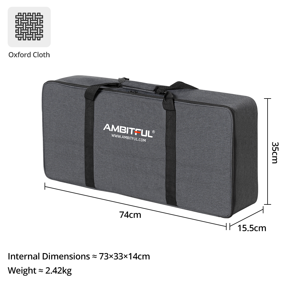 AMBITFUL nowa torba transporto – Photography Lighting Case recenzja i cena