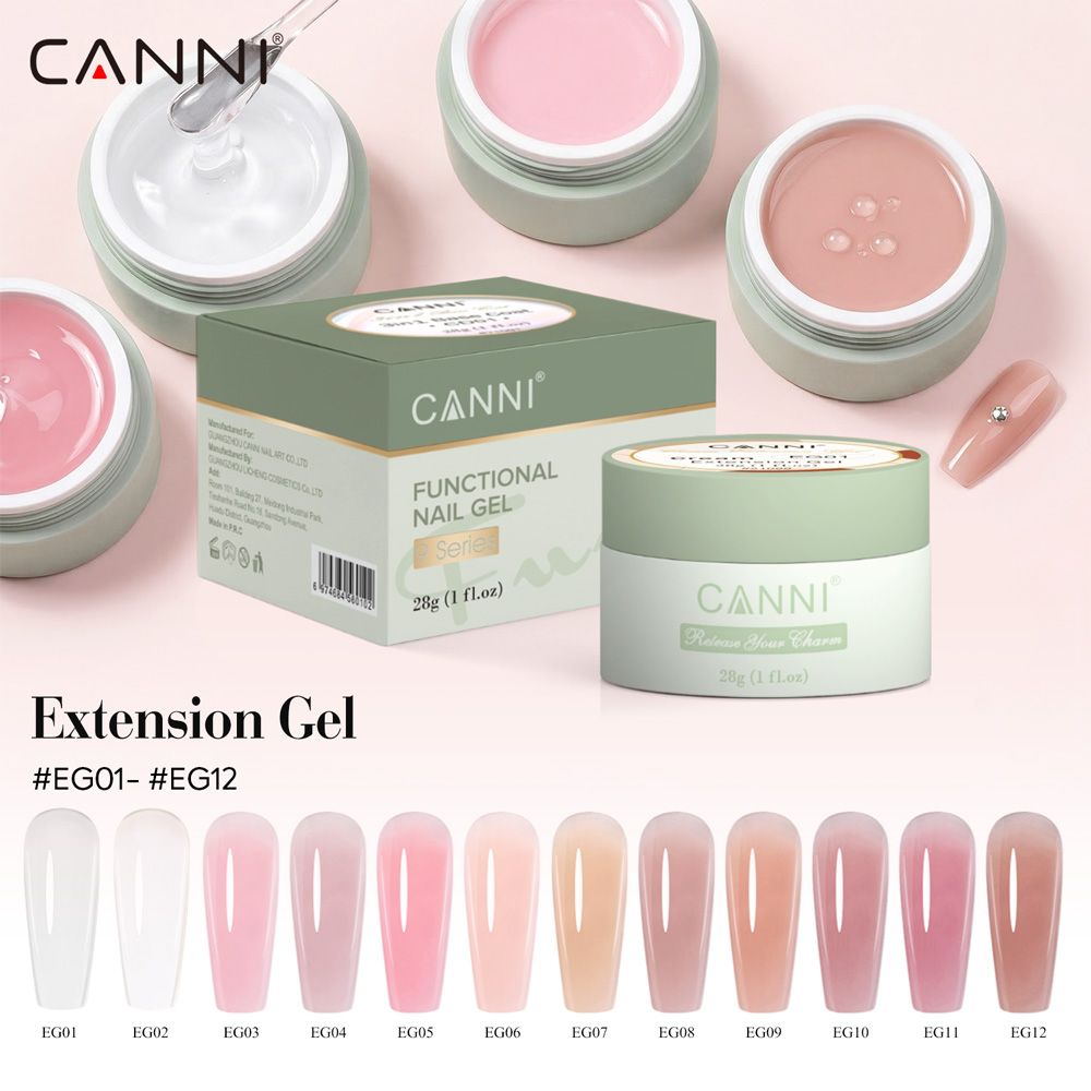 CANNI 28g 12 szt. Zestaw żeli  – Coloured Gel Set recenzja i cena