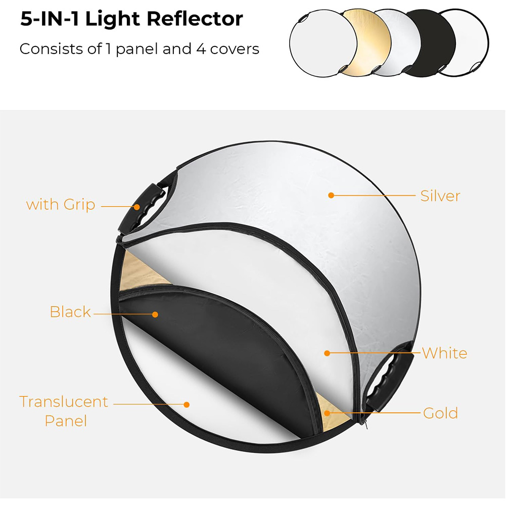 Reflektor fotograficzny MYOBO, – Photography Lighting Case recenzja i cena