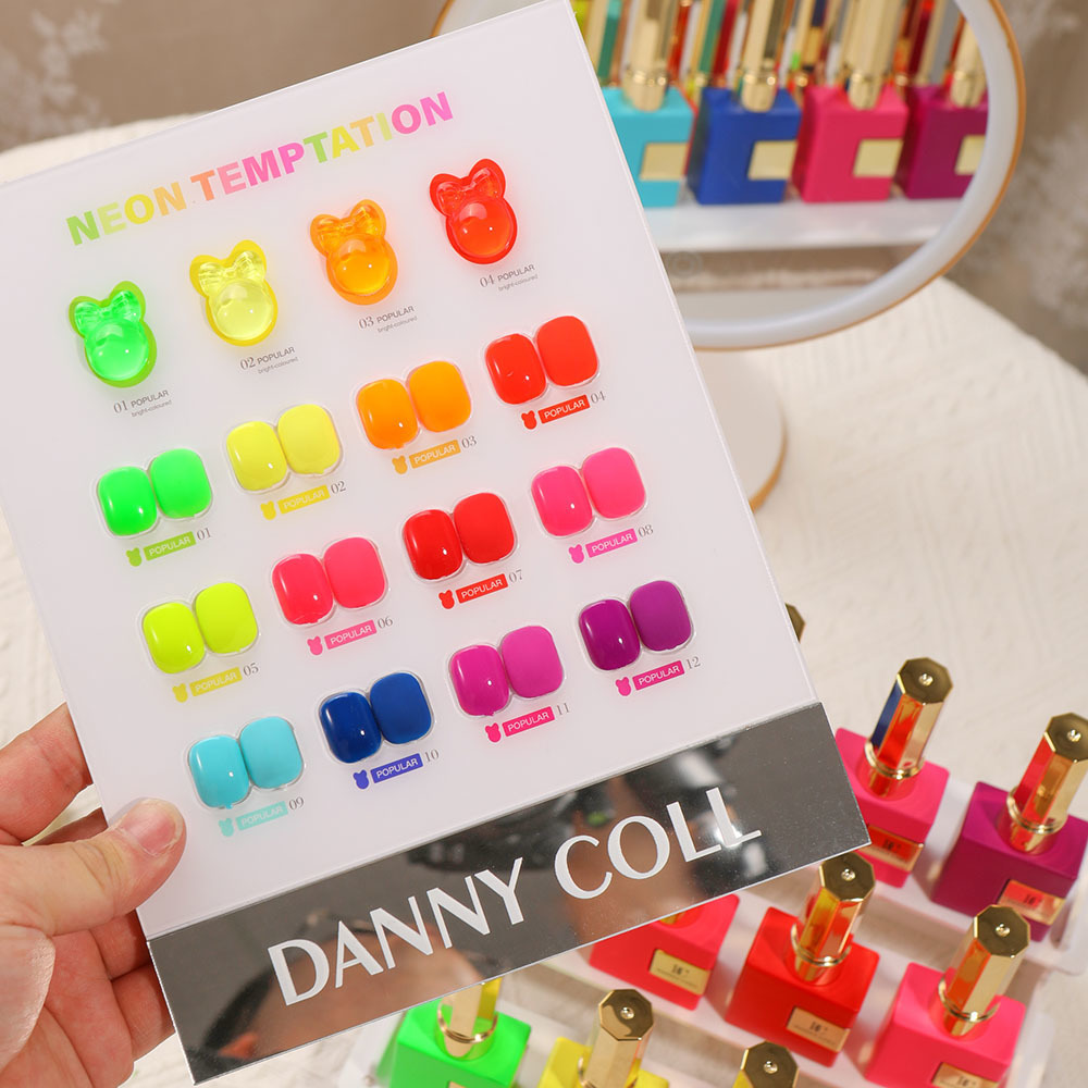 Wiosna Lato Kolorowy Fluoresce – Coloured Gel Set recenzja i cena