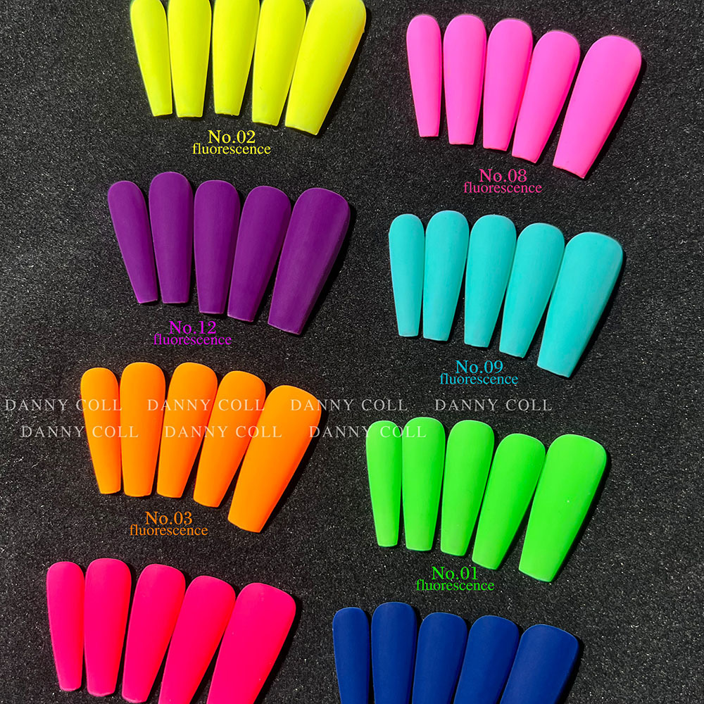 Wiosna Lato Kolorowy Fluoresce – Coloured Gel Set recenzja i cena