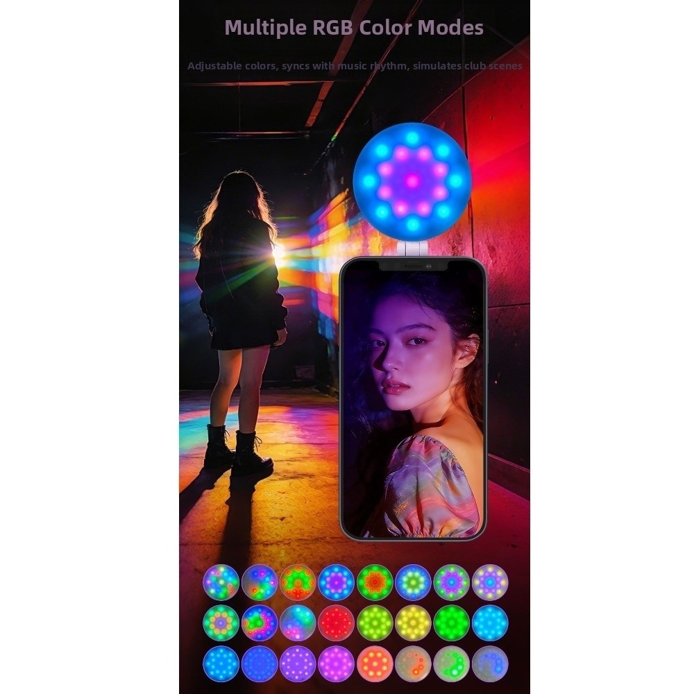 Przenośna mini lampa doświetla – Photography Lighting Rgb recenzja i cena