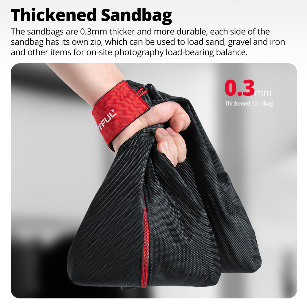 Worek z piaskiem do fotografii – Light Stand Sandbag recenzja i cena