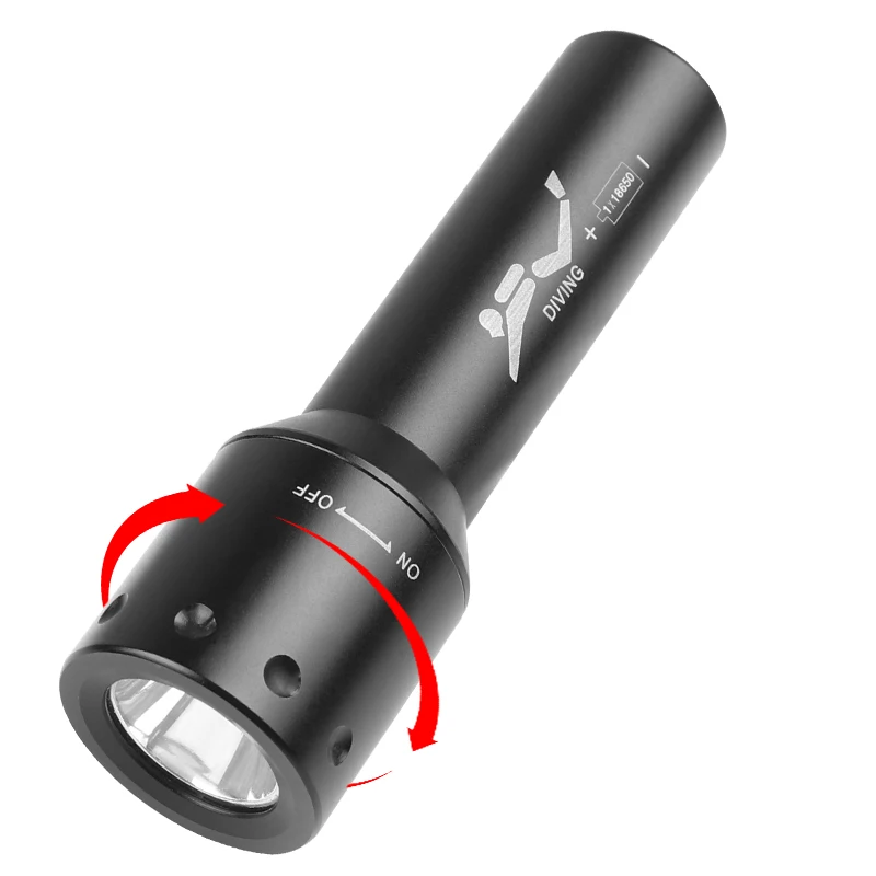 Nowa latarka nurkowa LED T6, d – Photography Of Lighting recenzja i cena