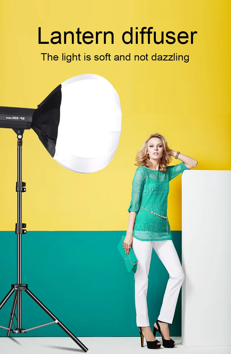 Softbox w kształcie kuli 55cm  – Globe Modifier Round recenzja i cena