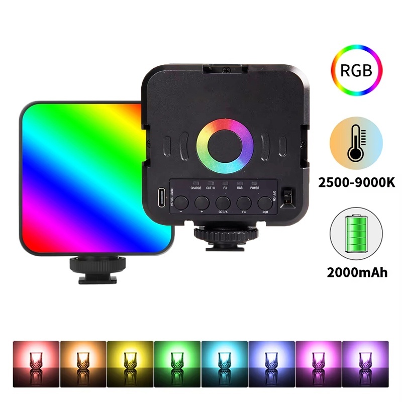 Przenośna mini lampa wideo RGB – Photography Lighting Rgb recenzja i cena