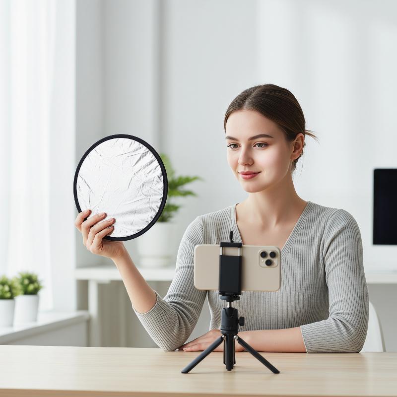 Okrągły reflektor fotograficzn – Photography Lighting Diffuser recenzja i cena